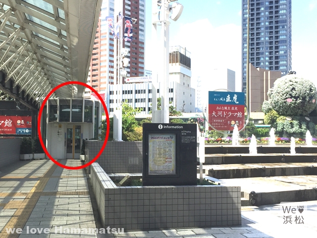 浜松駅バスターミナルエレベーター