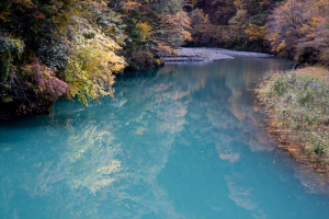 水窪町山住のダム湖？