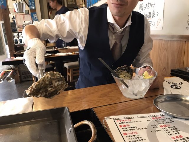 浜松の昼から飲める居酒屋：浜松かきセンター