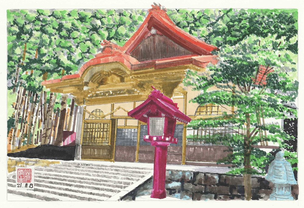 秋葉神社と秋葉寺
