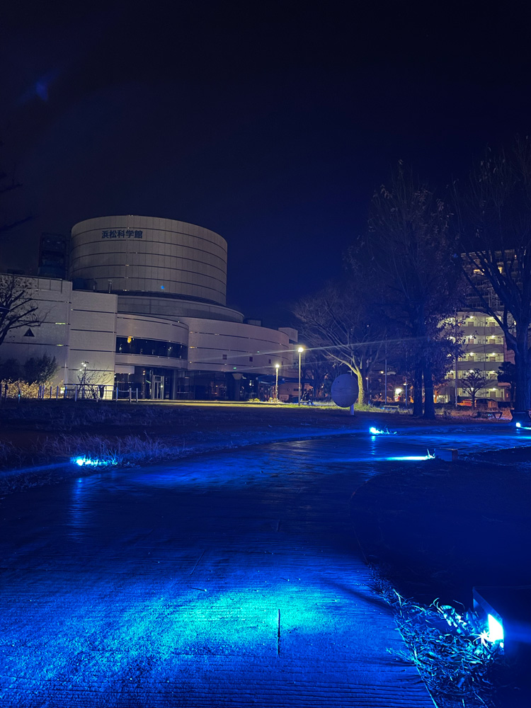 浜松科学館ライトアップ
