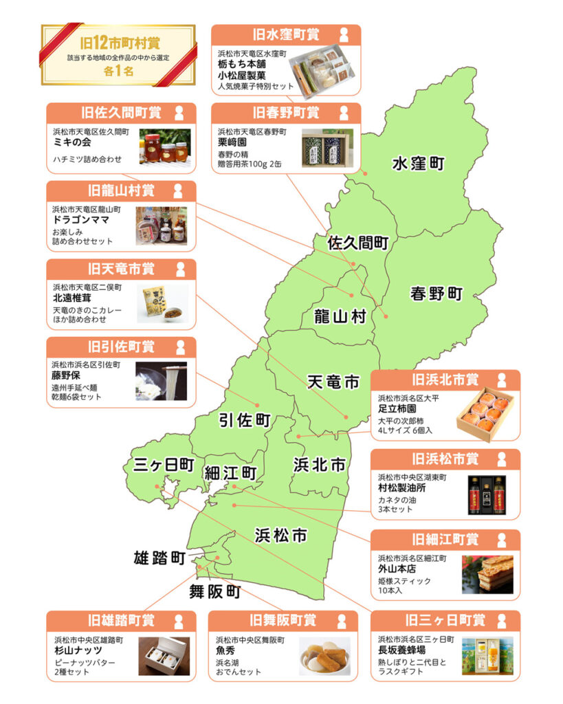 天竜川・浜名湖地域合併20周年記念フォトコンテストの市町村賞