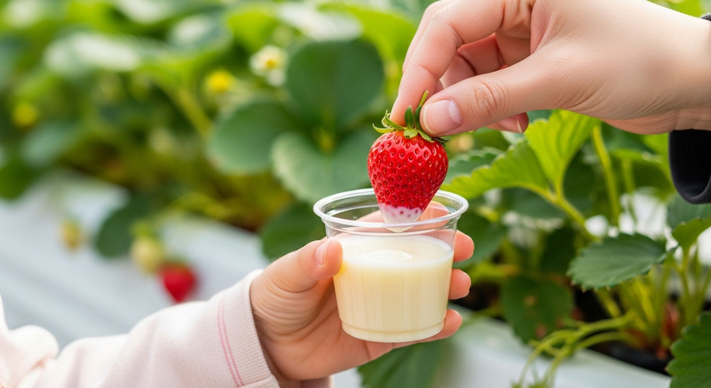 練乳といちご